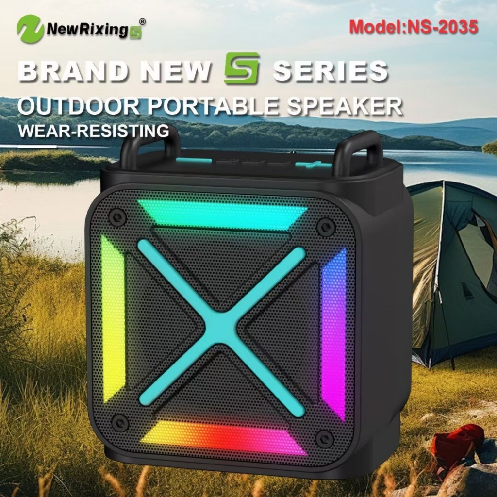 NewRixing Wireless Outdoor Speaker - NS-2035 NewRixing Wireless Outdoor Speaker - NS-2035